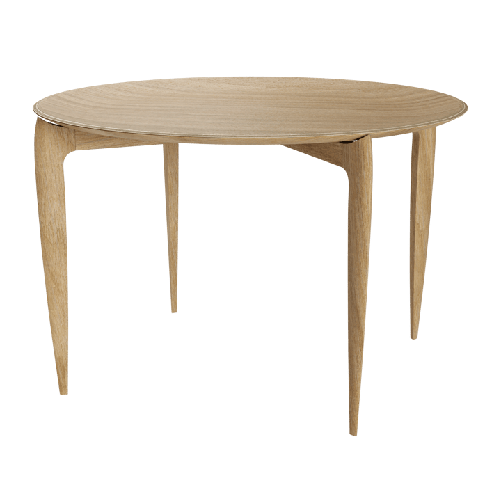 Tavolo Vassoio Foldable Ø 60 cm - Oiled oak - Fritz Hansen