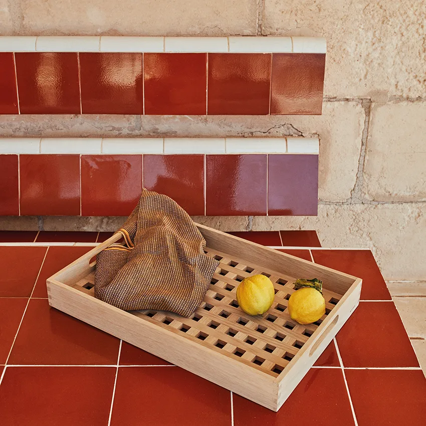 Vassoio Fionia 36x52 cm, Rovere Fritz Hansen