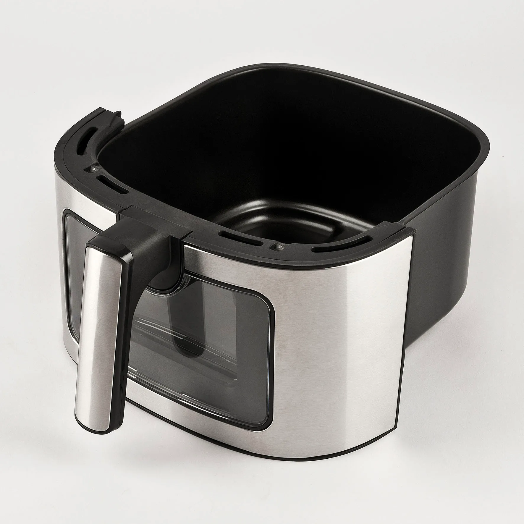 Friggitrice ad aria Friggisano visual 6,5 l, Argento-nero G3 Ferrari