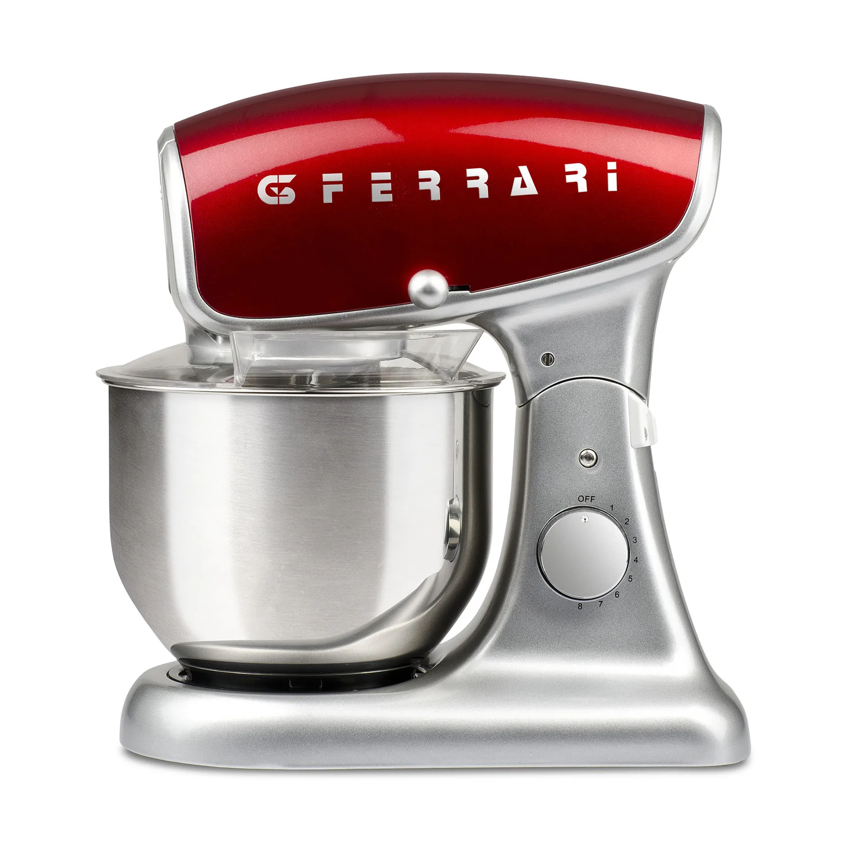 Impastatrice da cucina Pastaio Deluxe, Argento-rosso G3 Ferrari