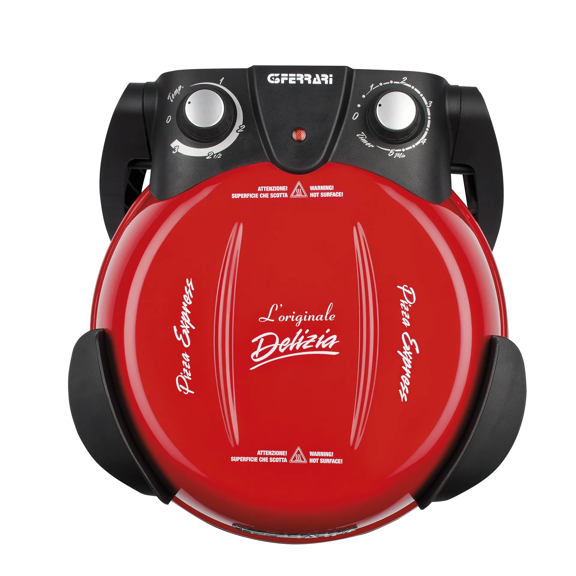 Teglia per pizza Delizia Ø31 cm, Rosso G3 Ferrari