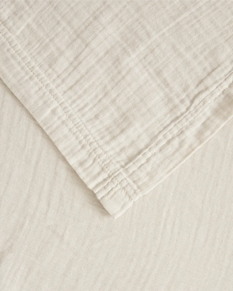 Balza per letto in mussola, Eggshell, 180x200x53 cm Garbo&Friends