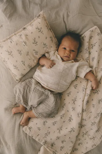 Completo letto Bluebell Muslin baby - 70x80 cm/28x35 cm - Garbo&Friends