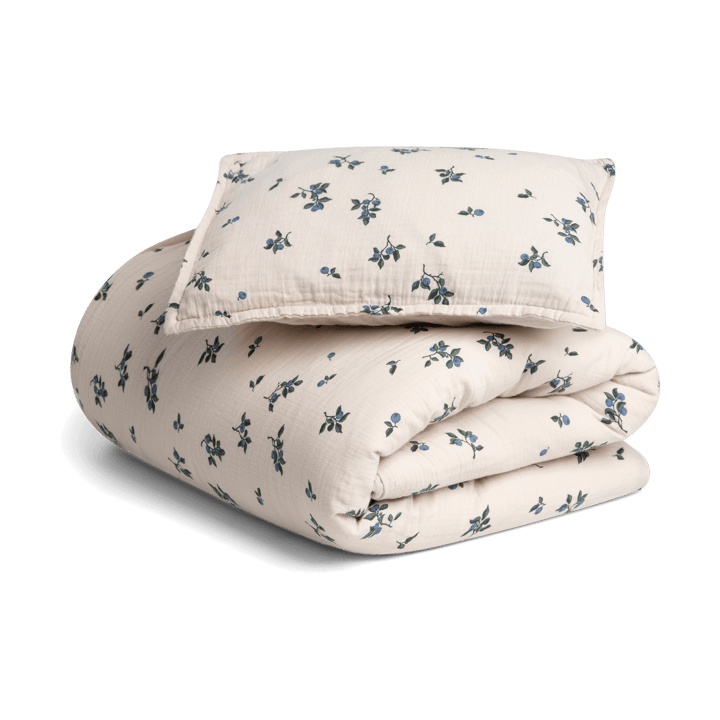 Completo letto Blueberry Muslin baby - 70x100 cm/40x45 cm - Garbo&Friends