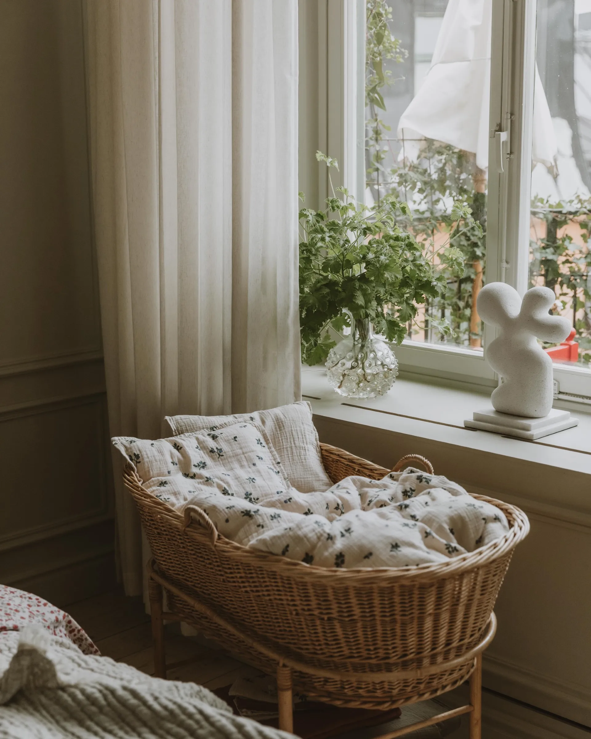 Completo letto Blueberry Muslin baby, 70x100 cm/40x45 cm Garbo&Friends