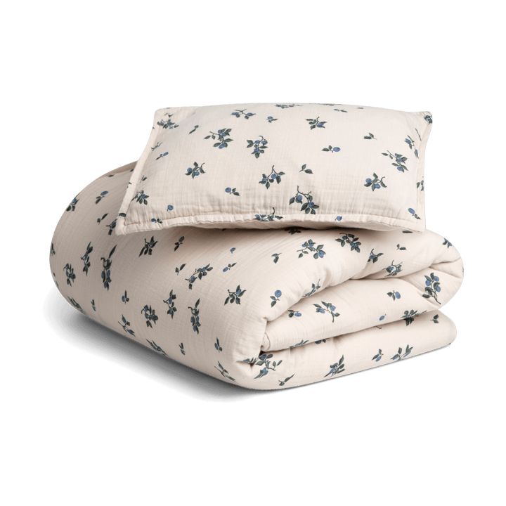 Completo letto Blueberry Muslin junior - 100x130 cm/35x55 cm - Garbo&Friends