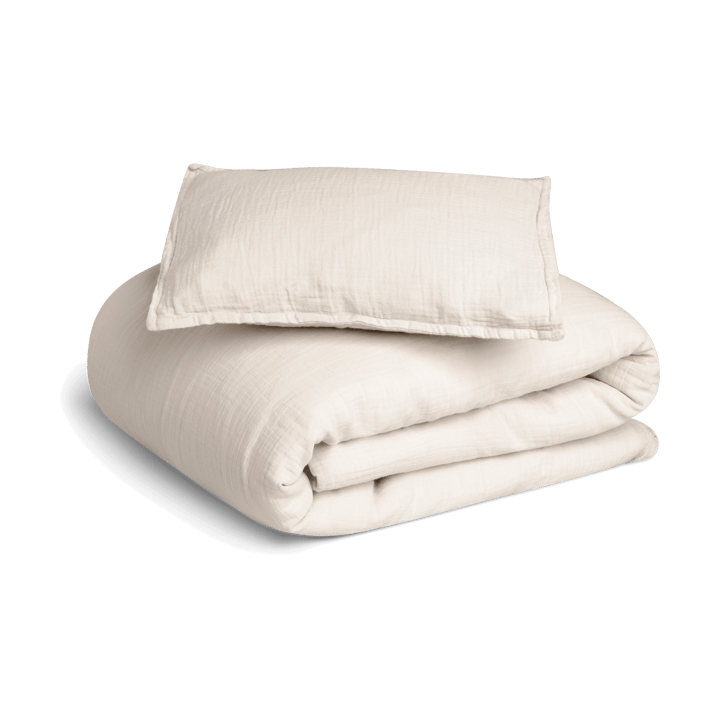 Completo letto Eggshell Muslin baby - 70x80 cm/28x35 cm - Garbo&Friends