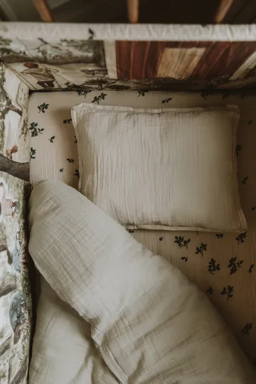 Completo letto Eggshell Muslin junior - 100x140 cm/40x60 cm - Garbo&Friends