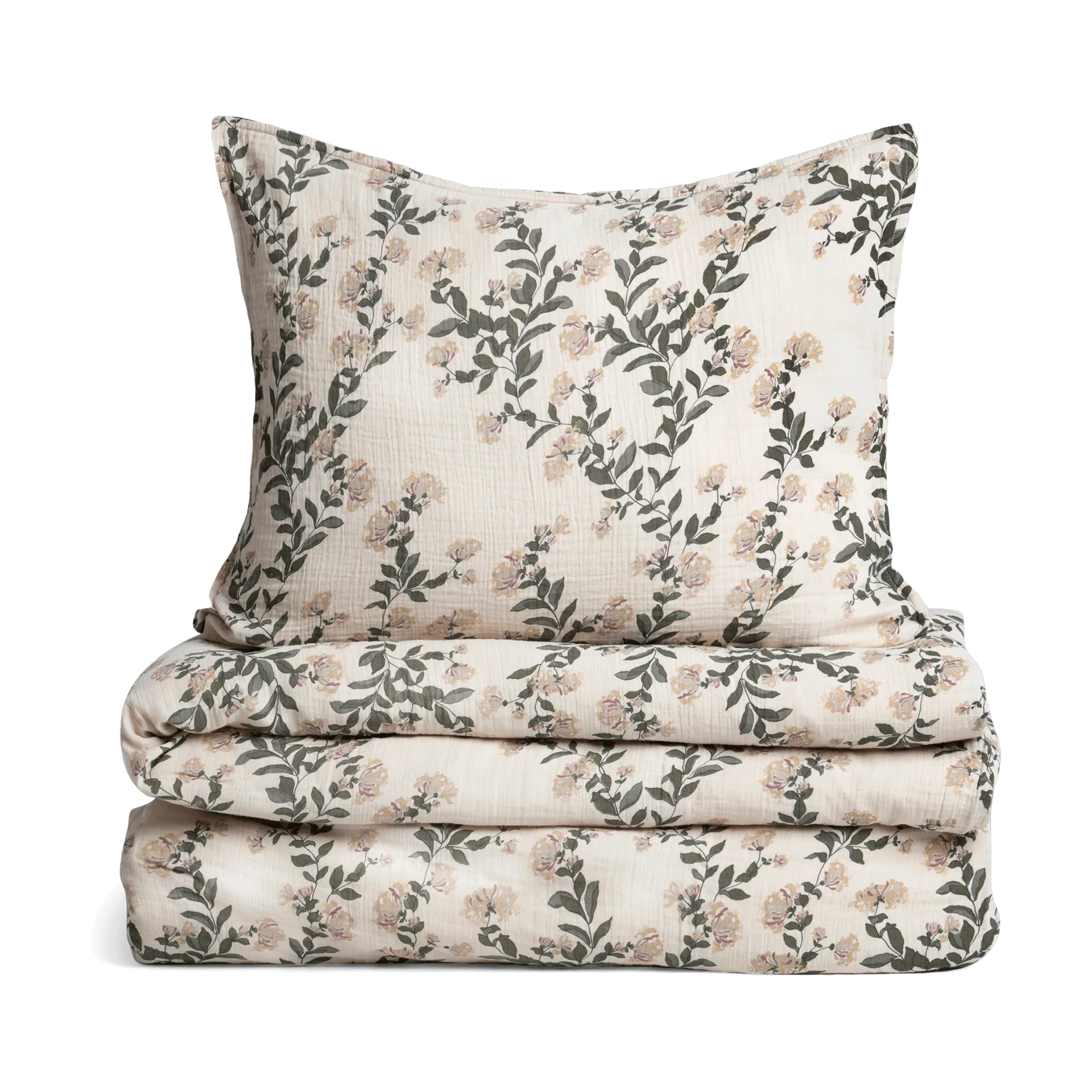 Completo letto Honeysuckle Muslin, 140x200 cm/50x75 cm Garbo&Friends