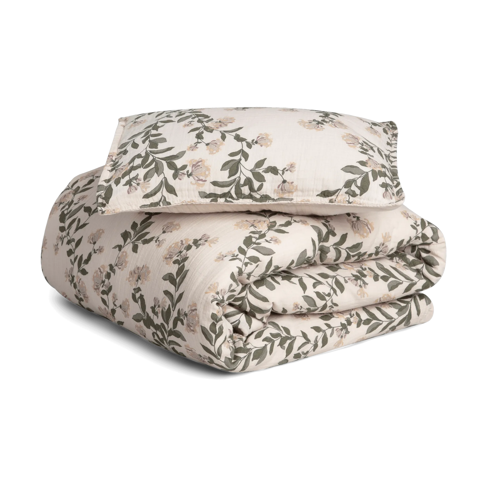 Completo letto Honeysuckle Muslin baby, 70x100 cm/40x45 cm Garbo&Friends