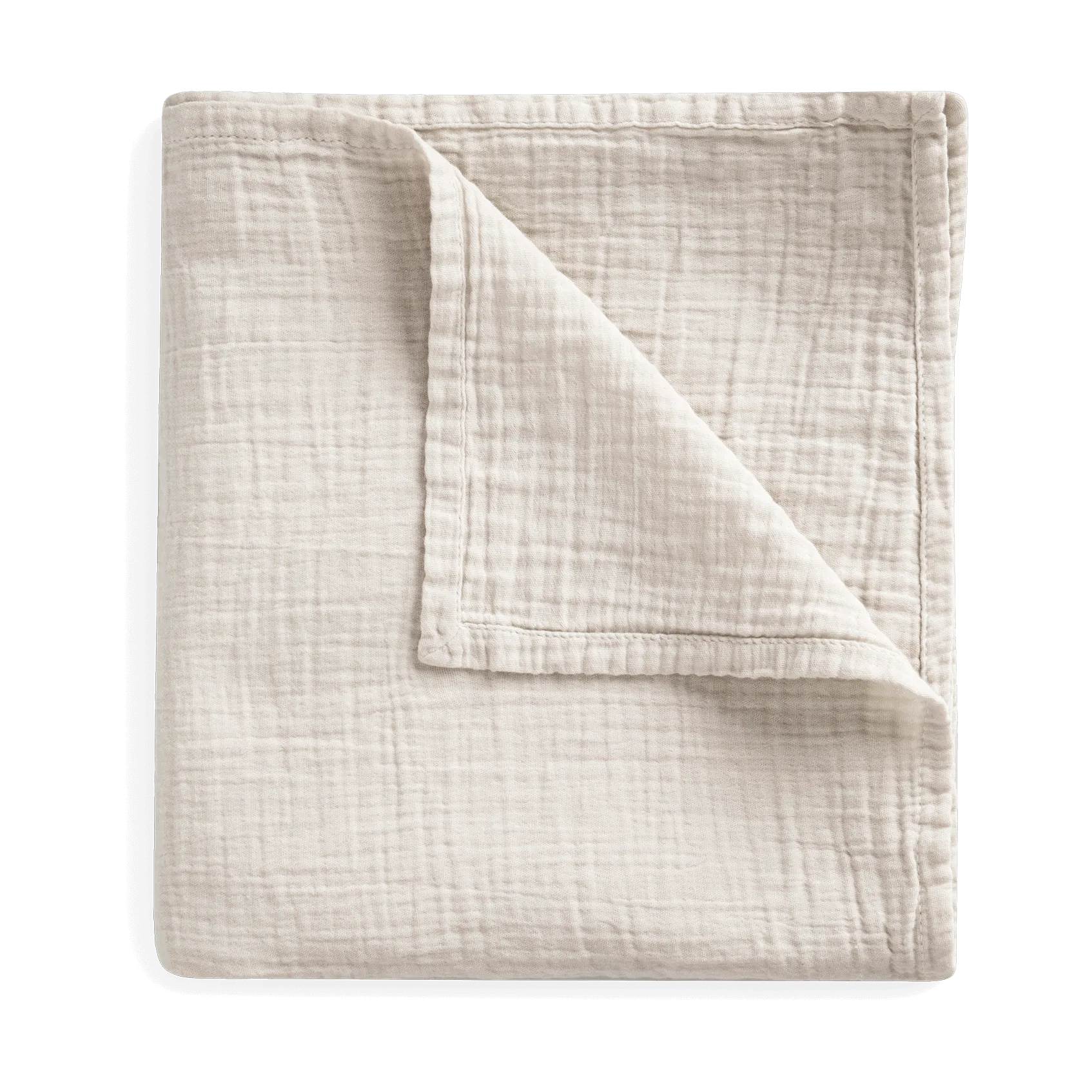 Coperta Eggshell Muslin Swaddle, 110x110 cm Garbo&Friends