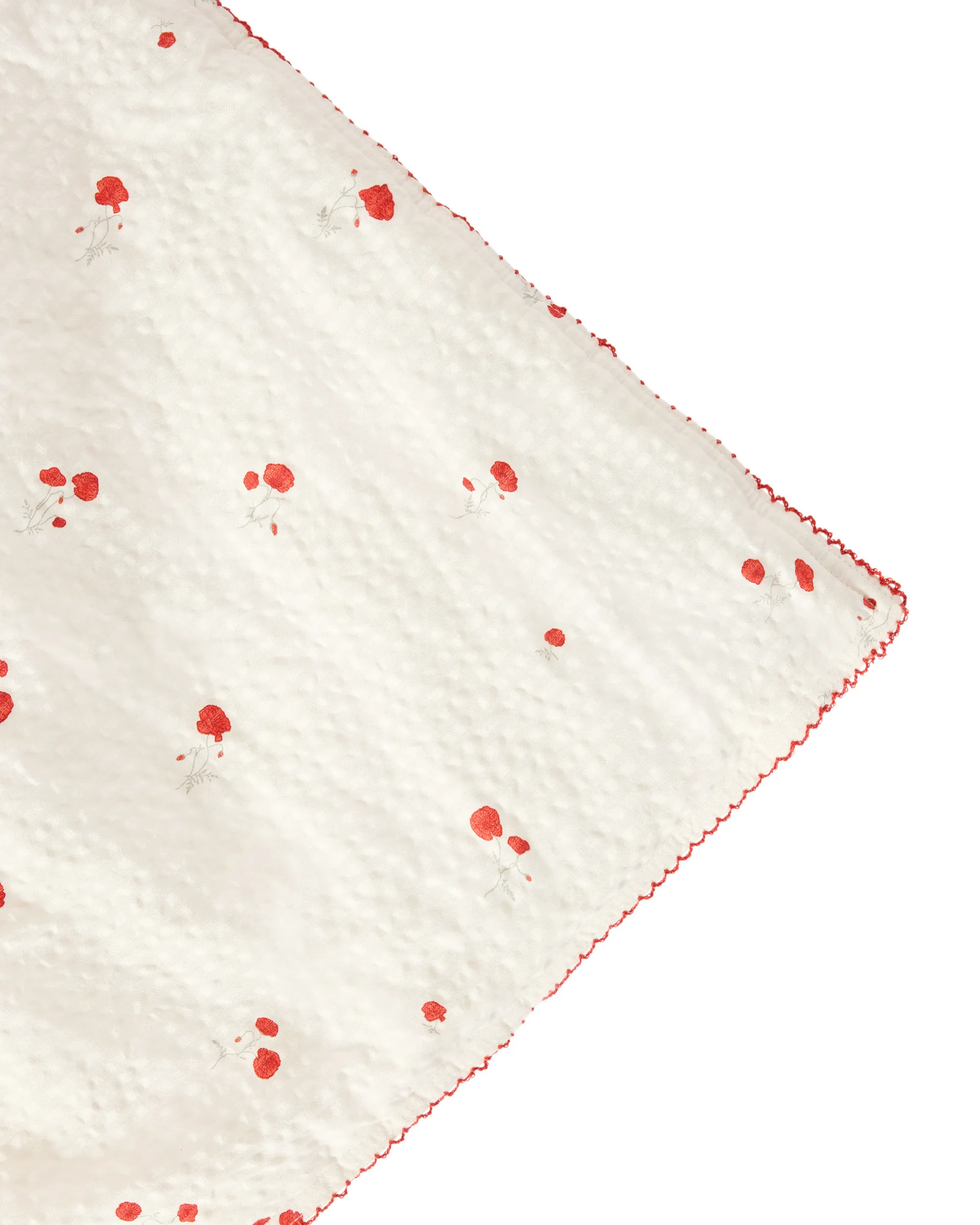 Coperta imbottita Poppy Seersucker , 100x140 cm Garbo&Friends