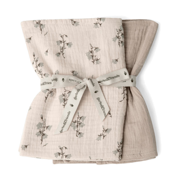 Coperta piccola Bluebell Muslin 2 pezzi - 60x60 cm - Garbo&Friends