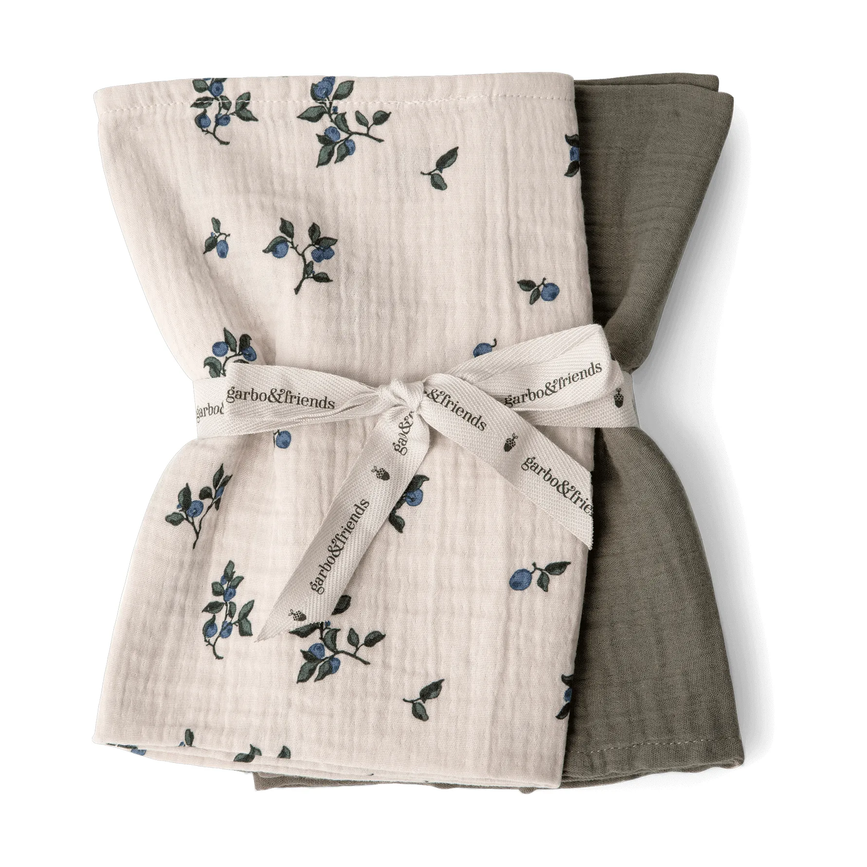 Coperta piccola Blueberry Muslin 2 pezzi, 60x60 cm Garbo&Friends