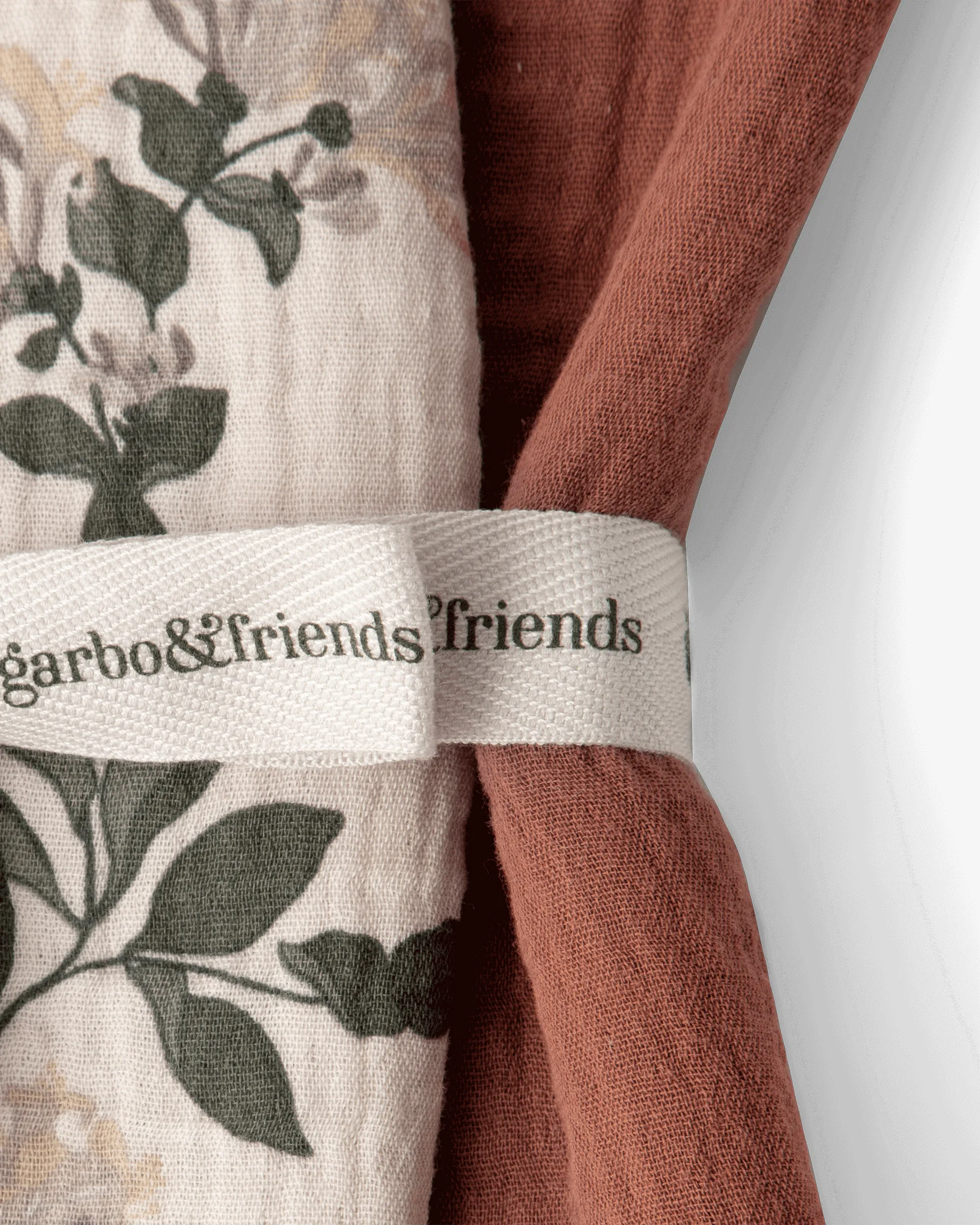 Coperta piccola Honeysuckle Muslin 2 pezzi, 60x60 cm Garbo&Friends