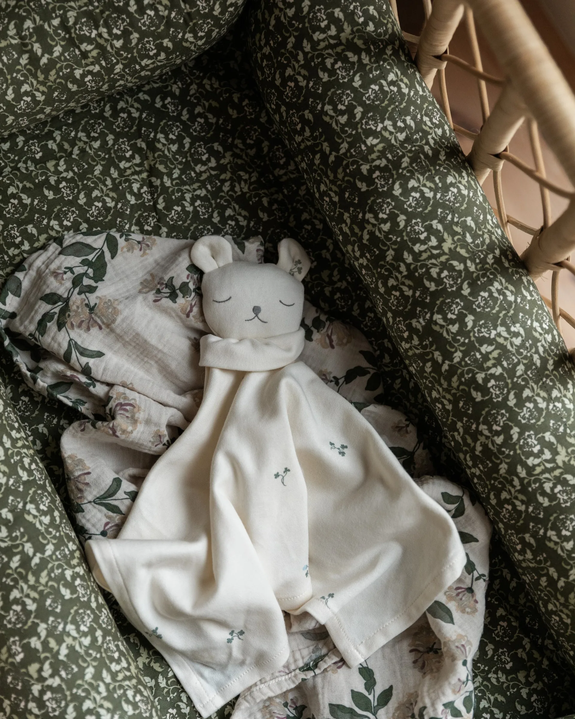 Coperta piccola Honeysuckle Muslin 2 pezzi, 60x60 cm Garbo&Friends