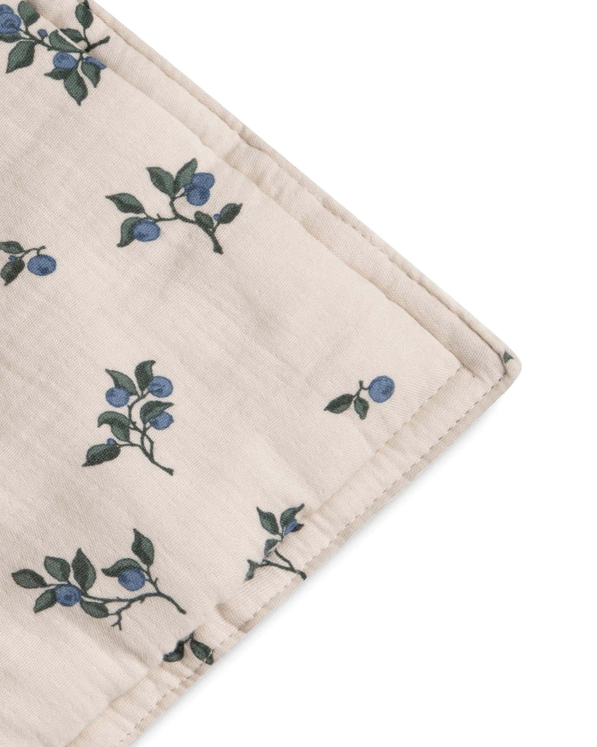 Coperta trapuntata Blueberry Muslin, 100x140 cm Garbo&Friends