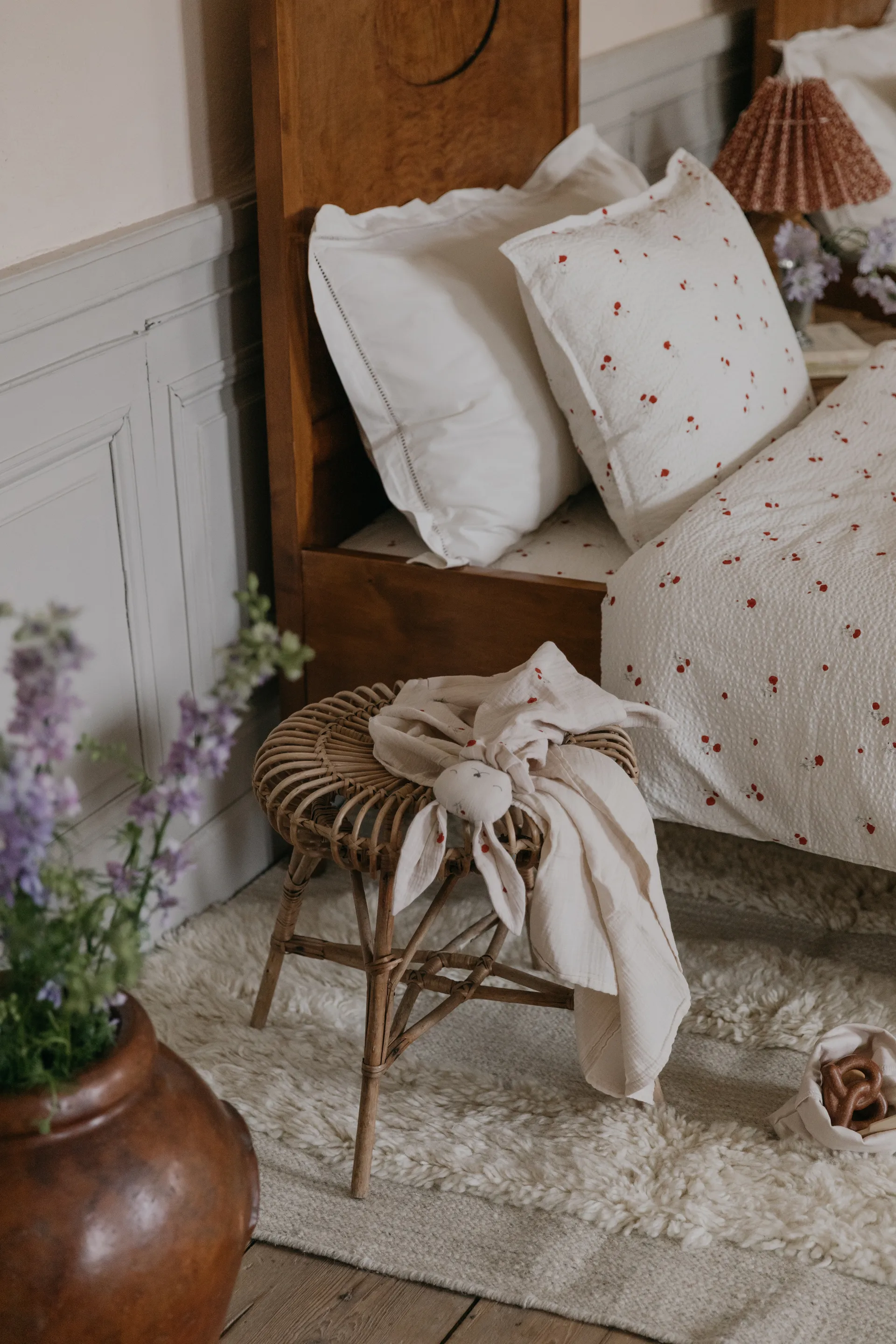 Copertina Poppy Muslin , 48x48 cm Garbo&Friends