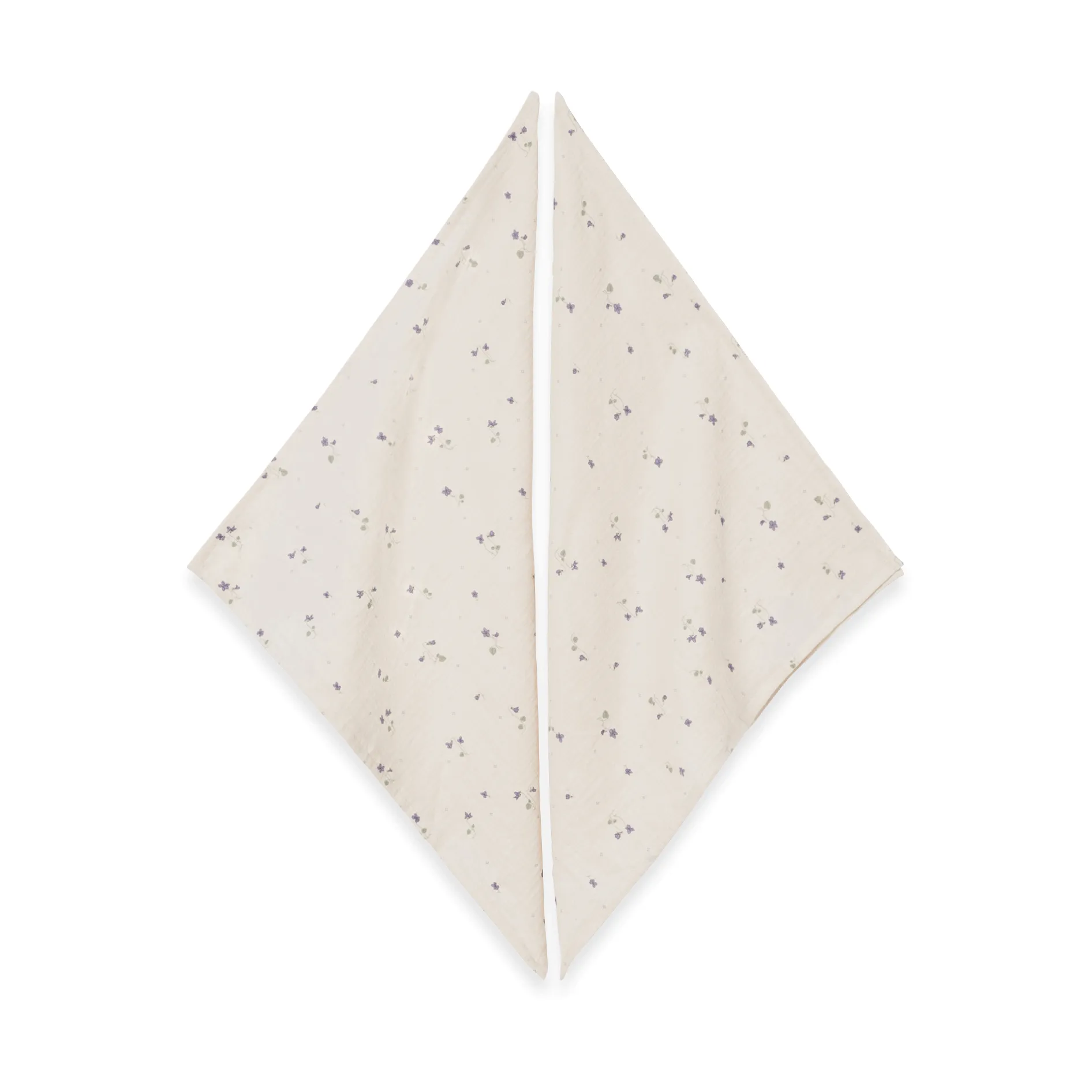 Copertina Viola Muslin 2 pezzi, 60x60 cm Garbo&Friends