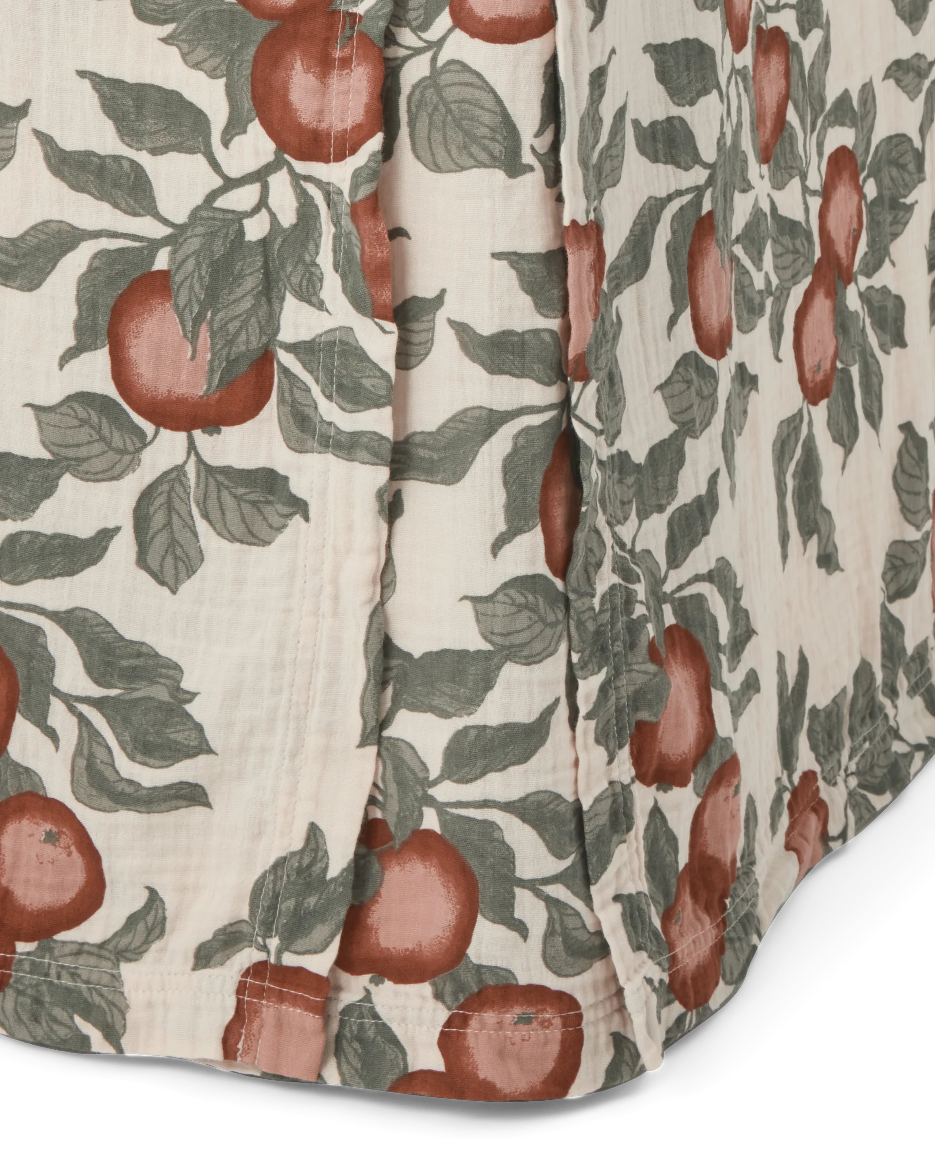 Copriletto a balze Pomme Muslin, 160x200x53cm Garbo&Friends