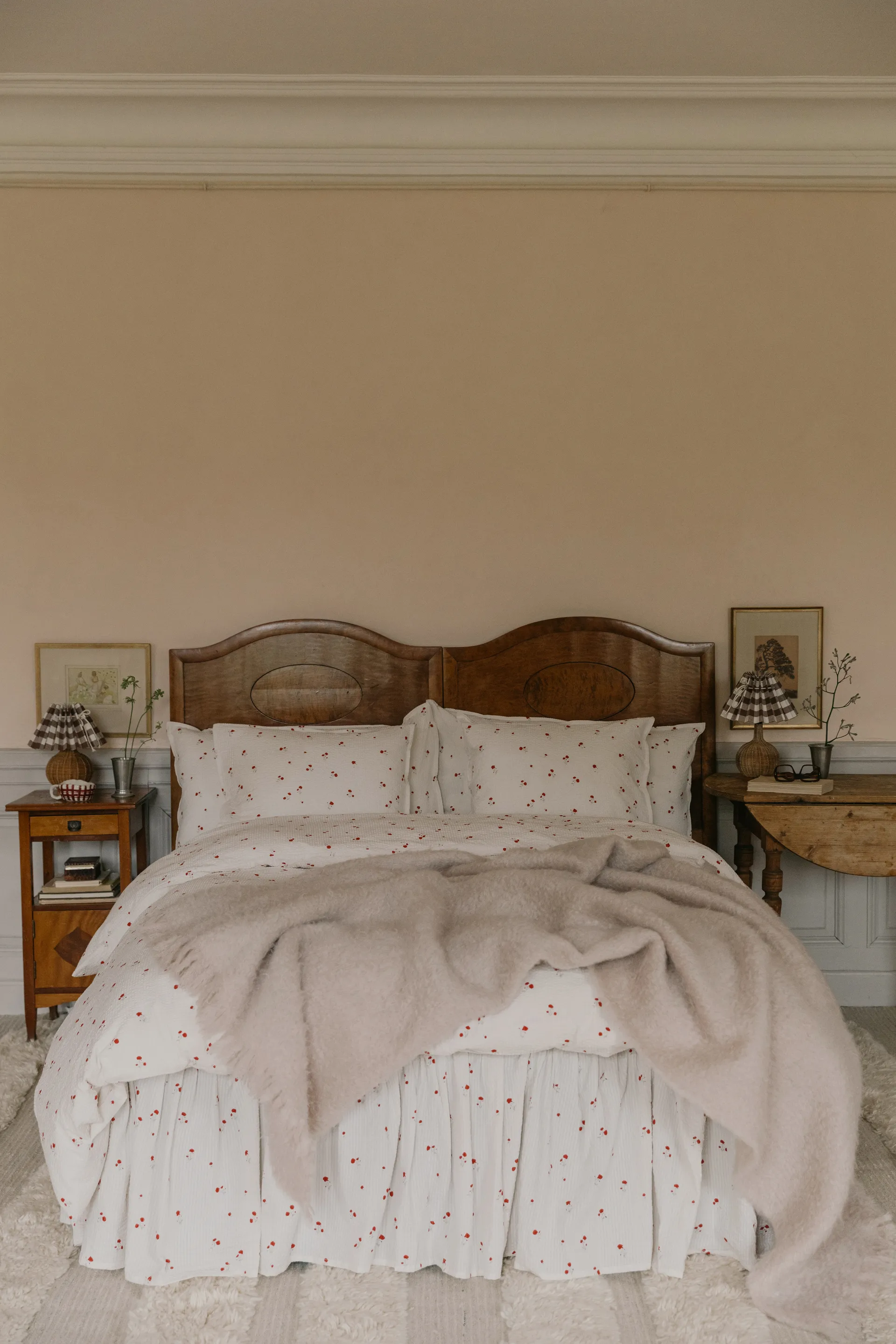 Copriletto Poppy Seersucker , 120x200x45 cm Garbo&Friends