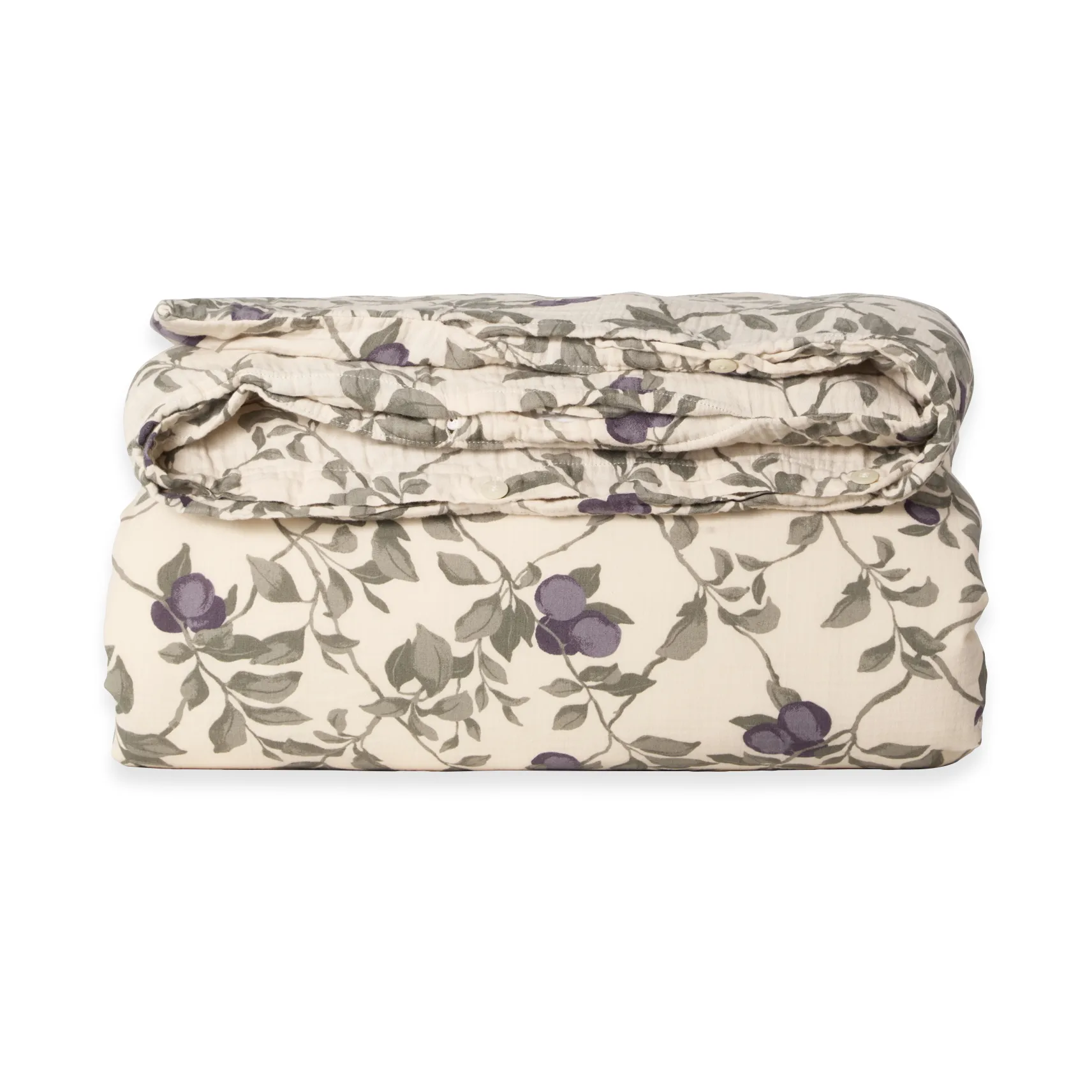 Copripiumino doppio Plum Muslin, 220x220 cm Garbo&Friends