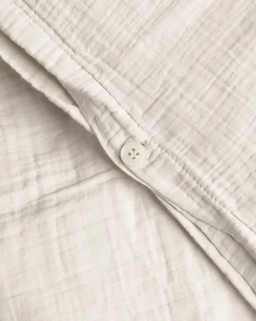 Copripiumino Eggshell Muslin double - 240x220 cm - Garbo&Friends