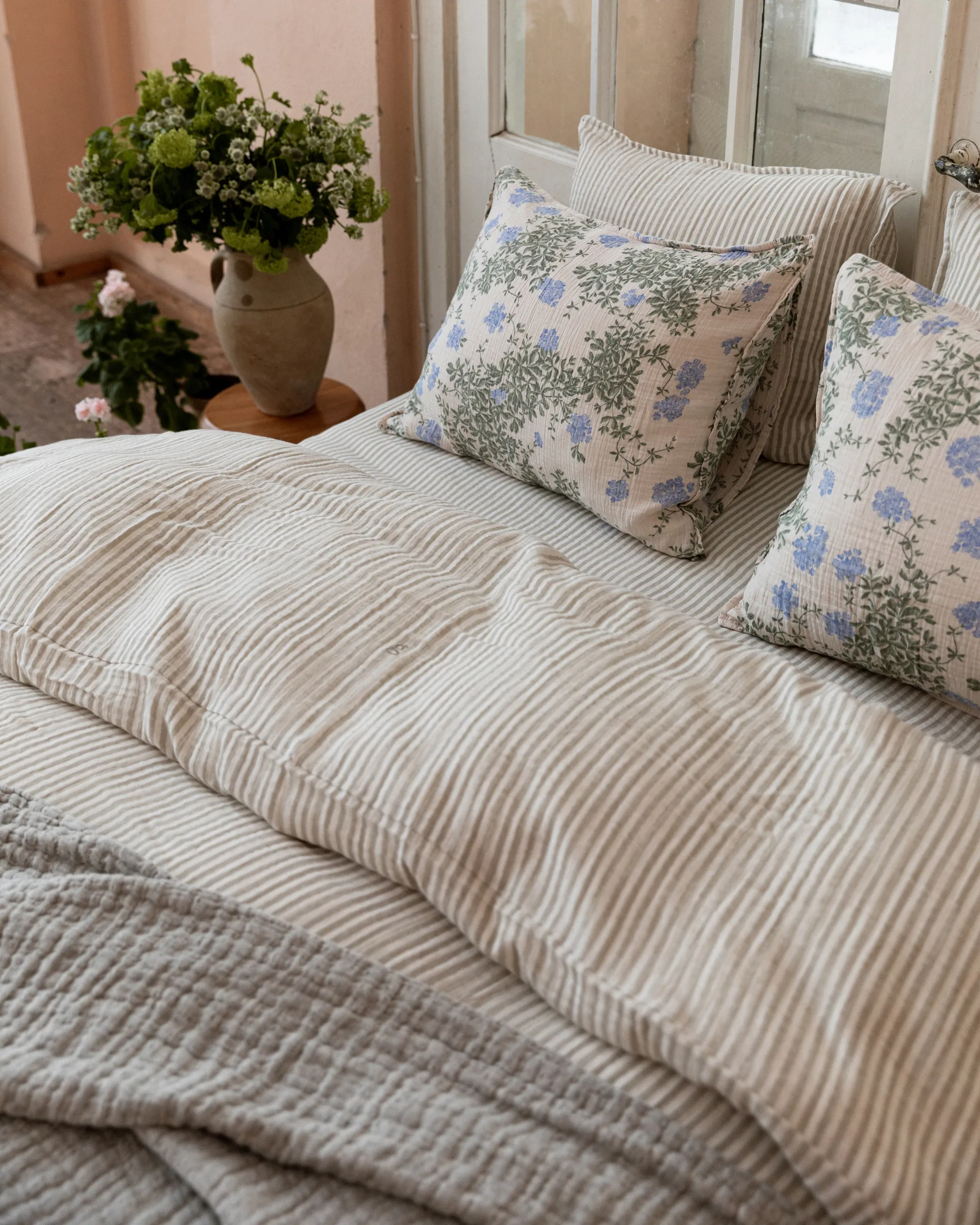 Copripiumino Plumbago Muslin double, 240x220 cm Garbo&Friends