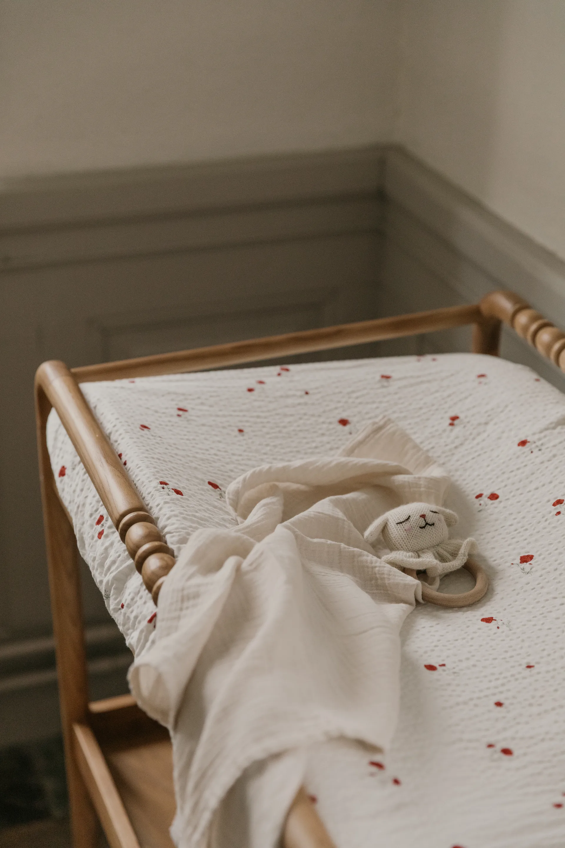 Fasciatoio Poppy Seersucker , 50x70x15 cm Garbo&Friends