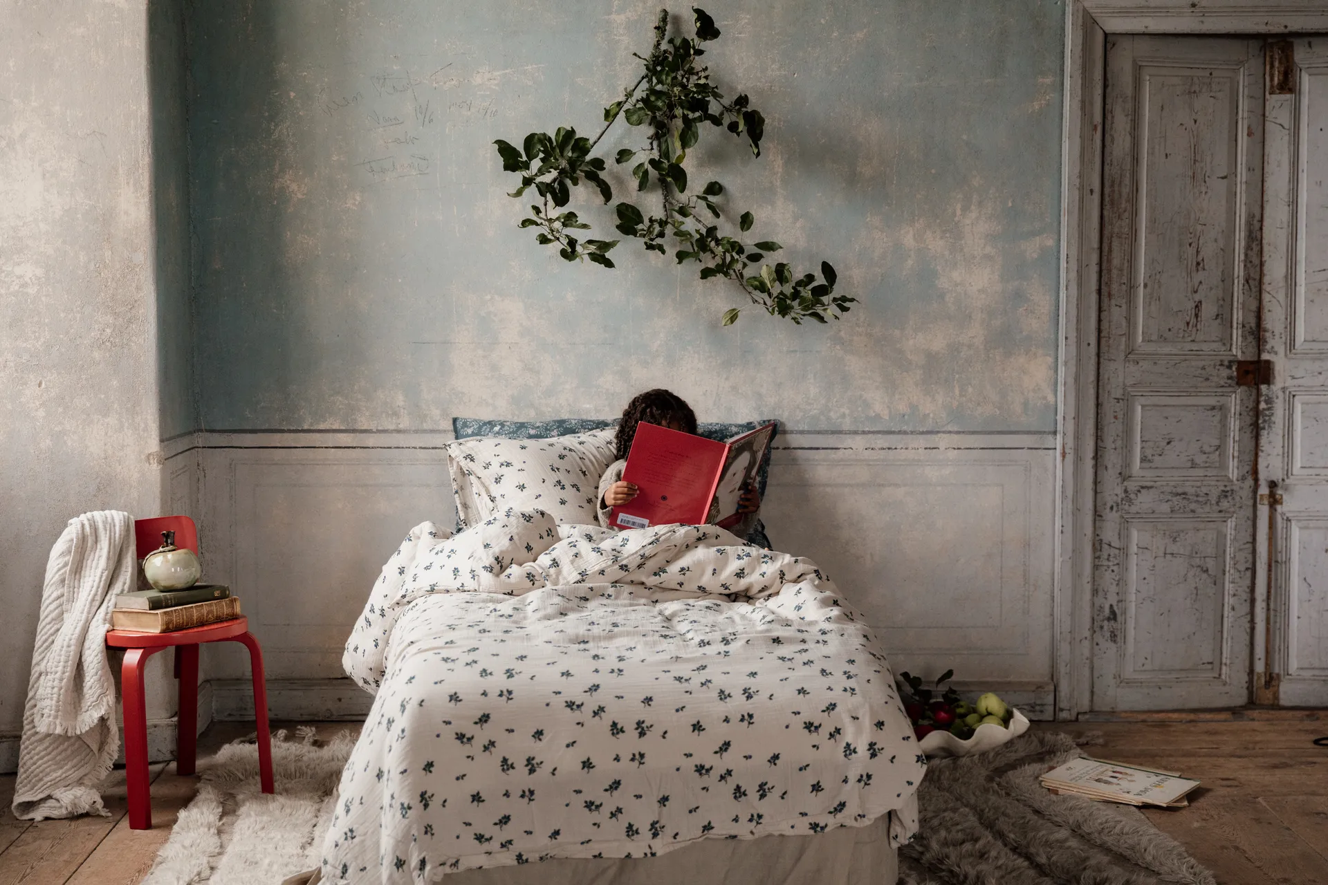 Federa Blueberry Muslin, 50x70 cm Garbo&Friends