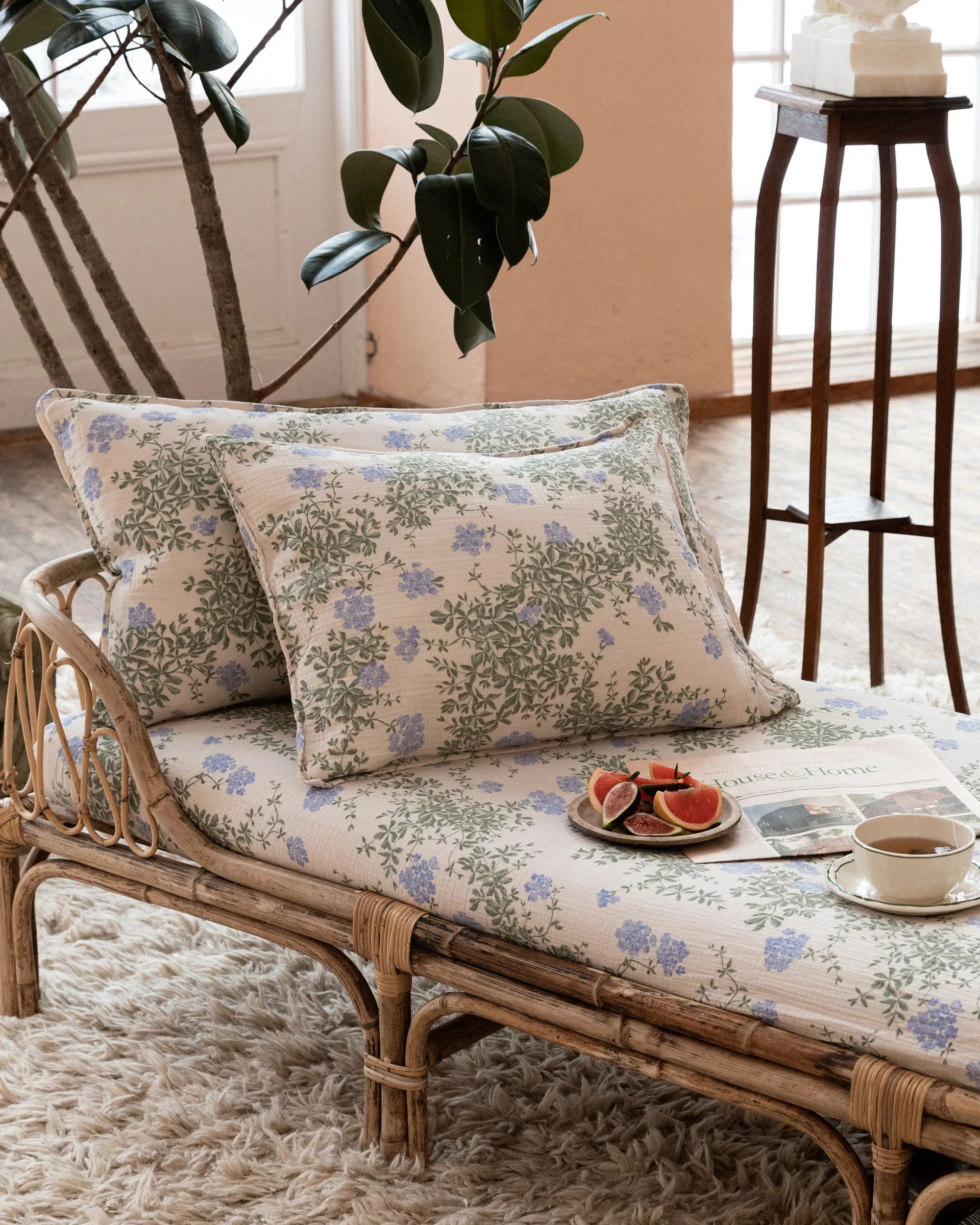 Federa Plumbago Muslin, 50x75cm Garbo&Friends