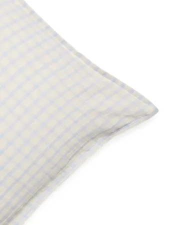 Gingham Sky Blue Muslin federa - Sky 50x70 cm - Garbo&Friends