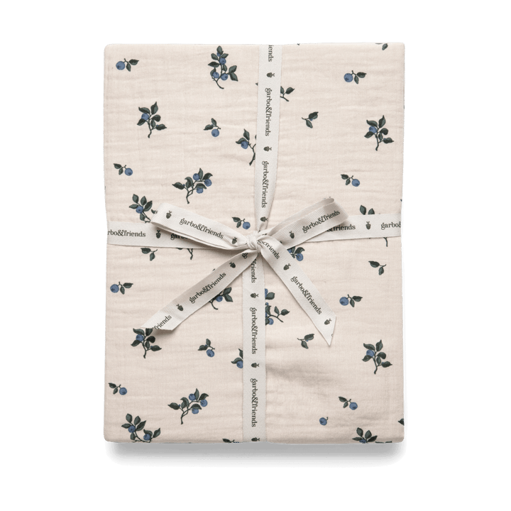 Lenzuolo con angoli Blueberry Muslin - 60x120x20 cm - Garbo&Friends