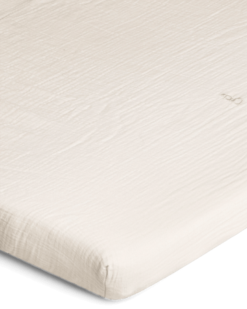 Lenzuolo con angoli Eggshell Muslin - 140x200x30 cm - Garbo&Friends