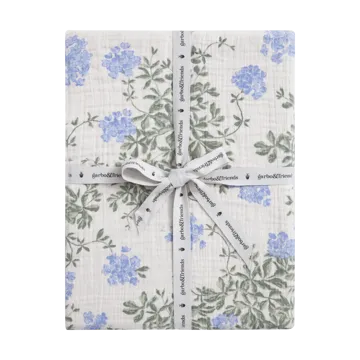 Lenzuolo con angoli Plumbago Muslin - 60x120x20 cm - Garbo&Friends