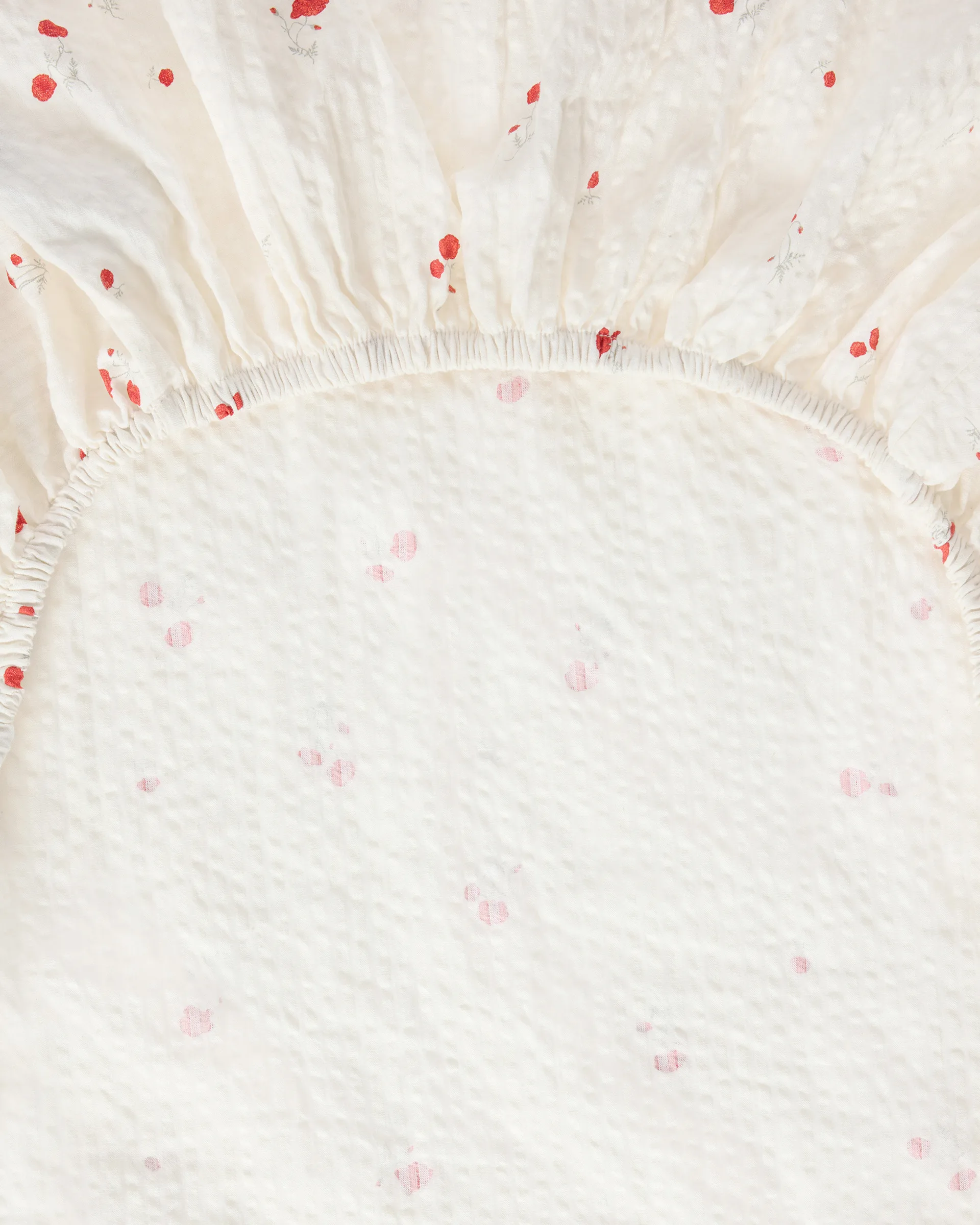 Lenzuolo con angoli Poppy Seersucker, 160x200x30 cm Garbo&Friends