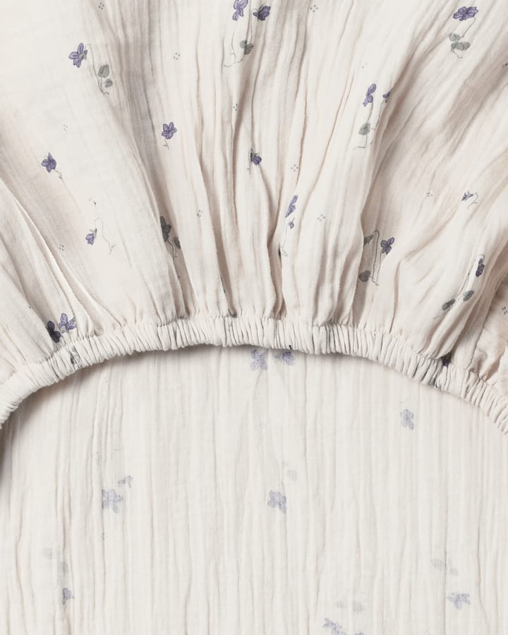Lenzuolo con angoli Viola Muslin , 60x120x20 cm Garbo&Friends