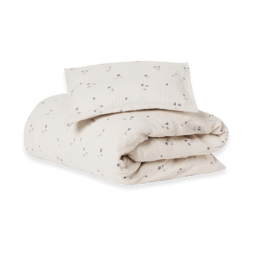 Set da letto per neonati Viola Muslin  - 70x80 cm/28x35 cm - Garbo&Friends