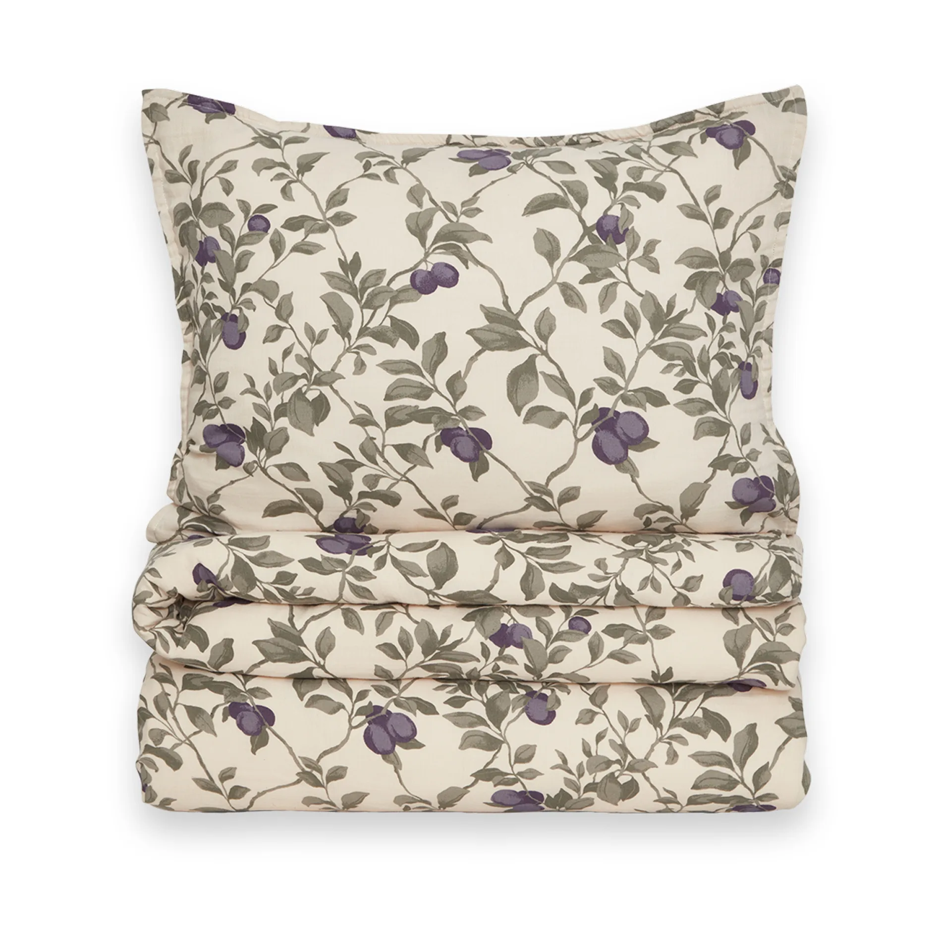 Set lenzuola Plum Musin, 150x210 cm/50x60 cm Garbo&Friends