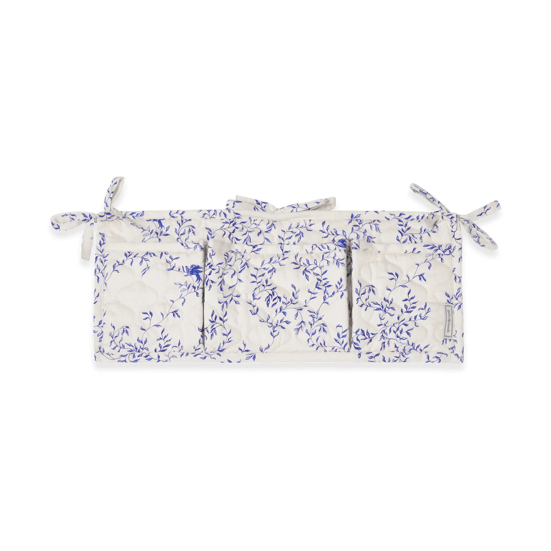 Tasca per letto trapuntata Jardim Satin , 18x43 cm Garbo&Friends