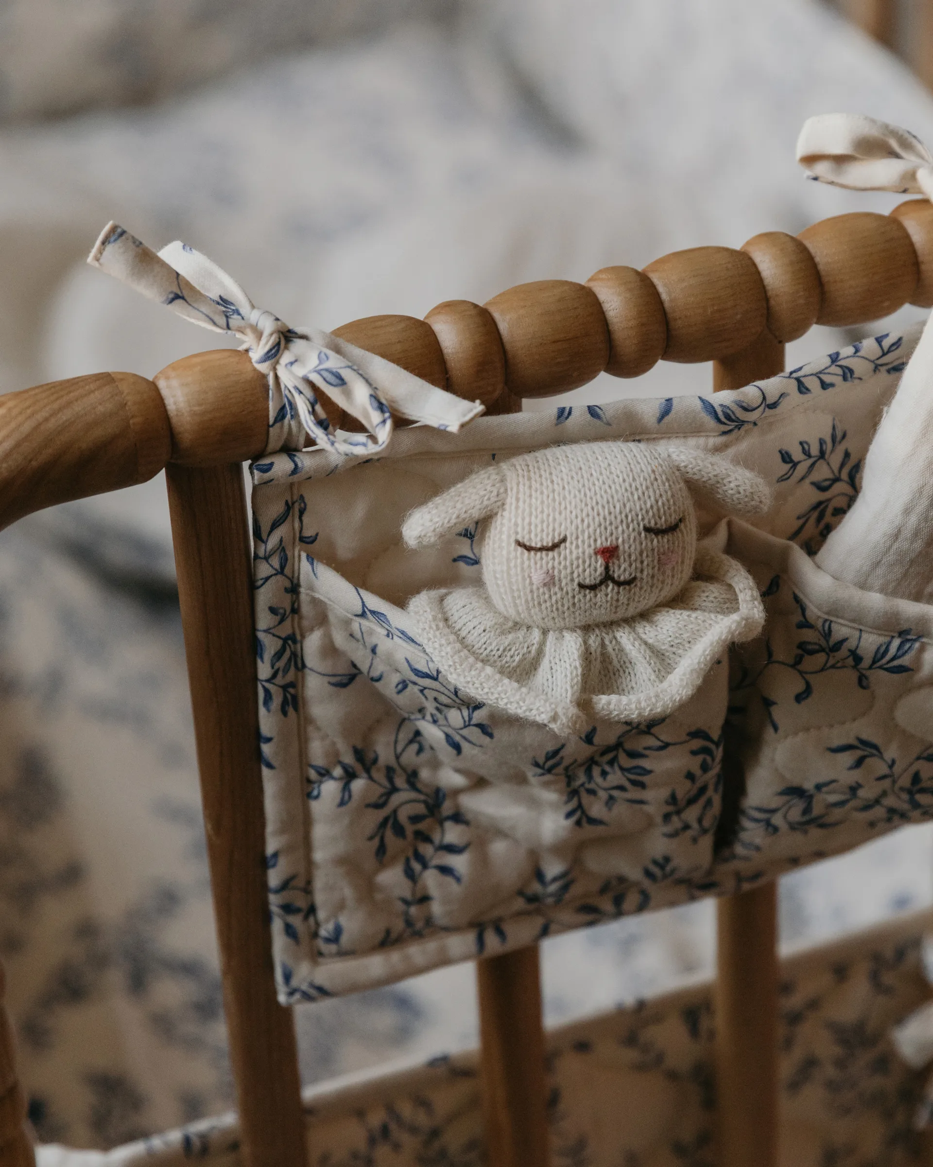 Tasca per letto trapuntata Jardim Satin , 18x43 cm Garbo&Friends