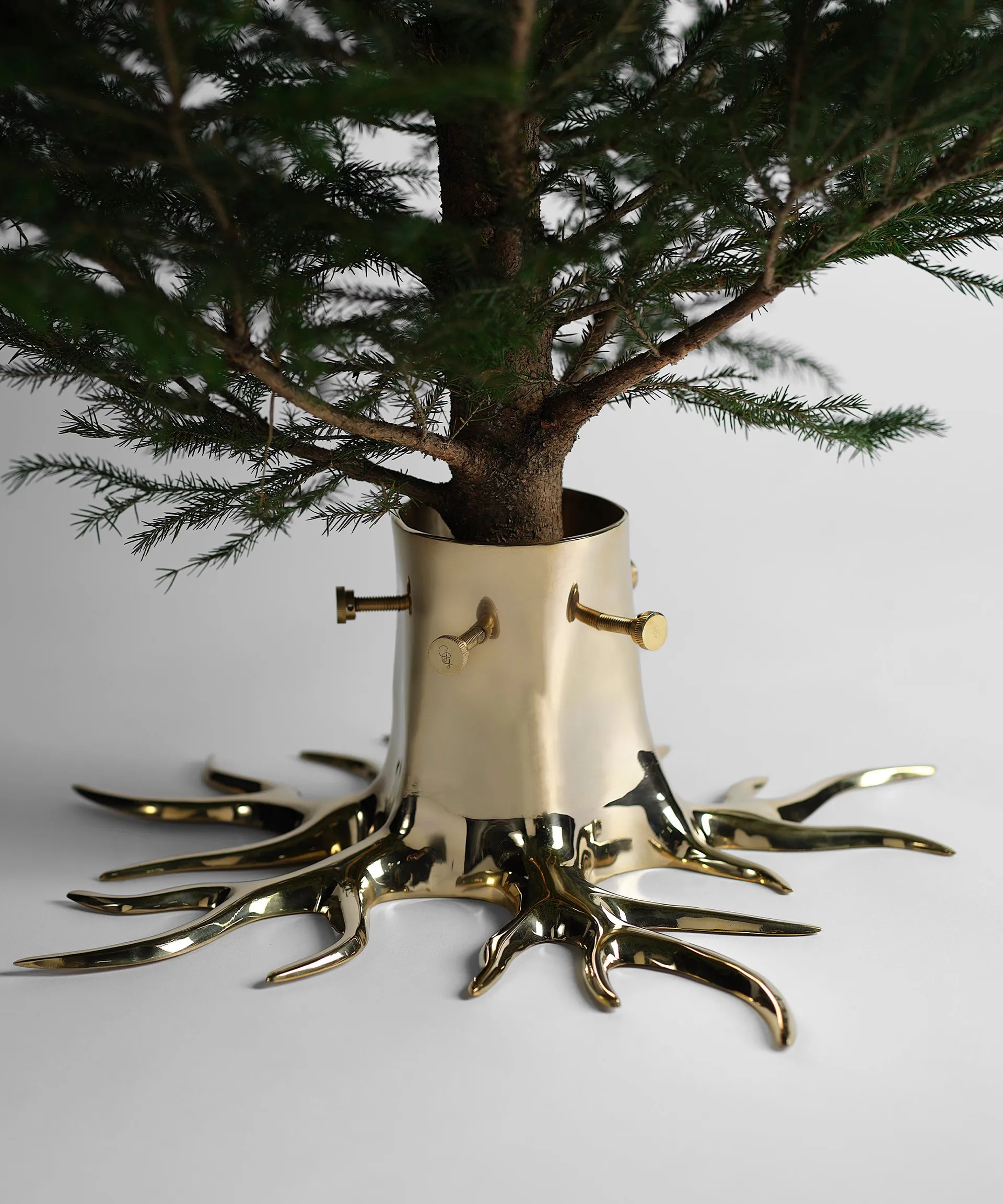Base per albero di Natale Garden Glory, Brass Garden Glory