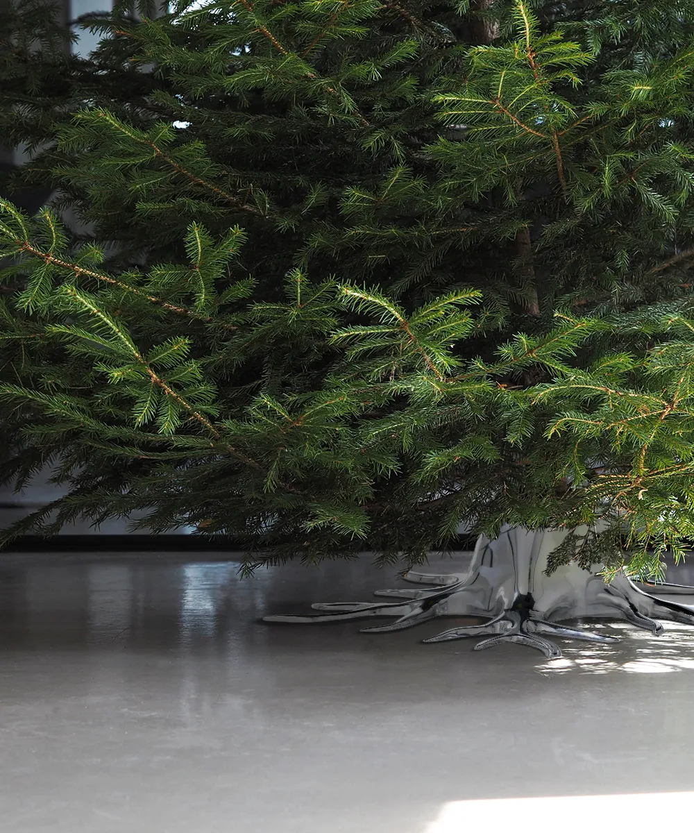 Base per albero di Natale Garden Glory grande, Silver Garden Glory
