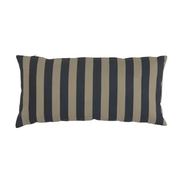 Garden Glory cuscino a righe - Nero-beige, 25x50 cm - Garden Glory