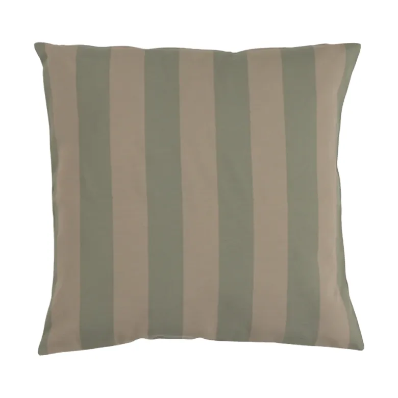 Garden Glory cuscino a righe, Verde eucalipto-beige, 50x50 cm Garden Glory