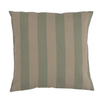 Garden Glory cuscino a righe - Verde eucalipto-beige, 50x50 cm - Garden Glory