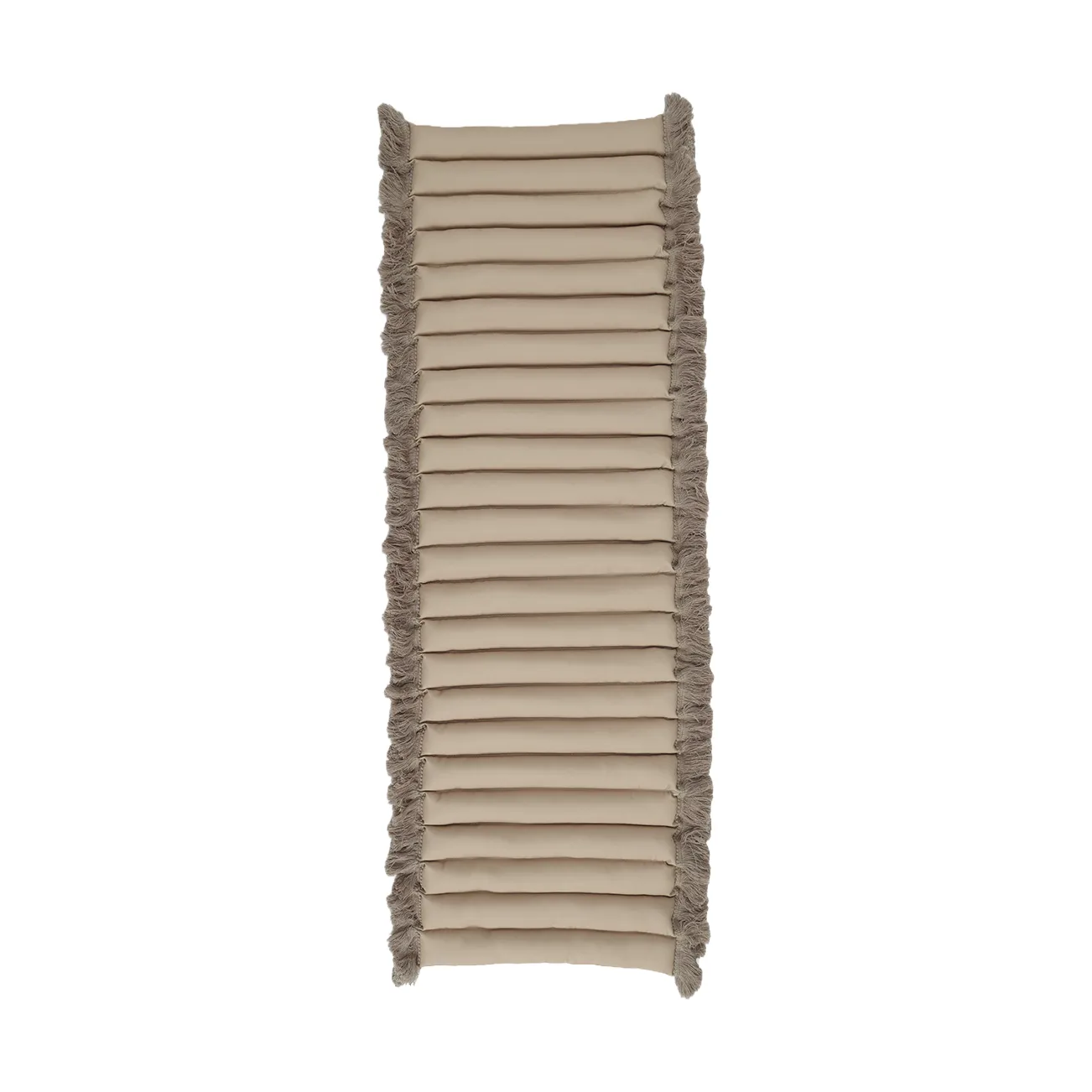 Garden Glory cuscino con frange, Beige, frangia beige, 38x120 cm Garden Glory