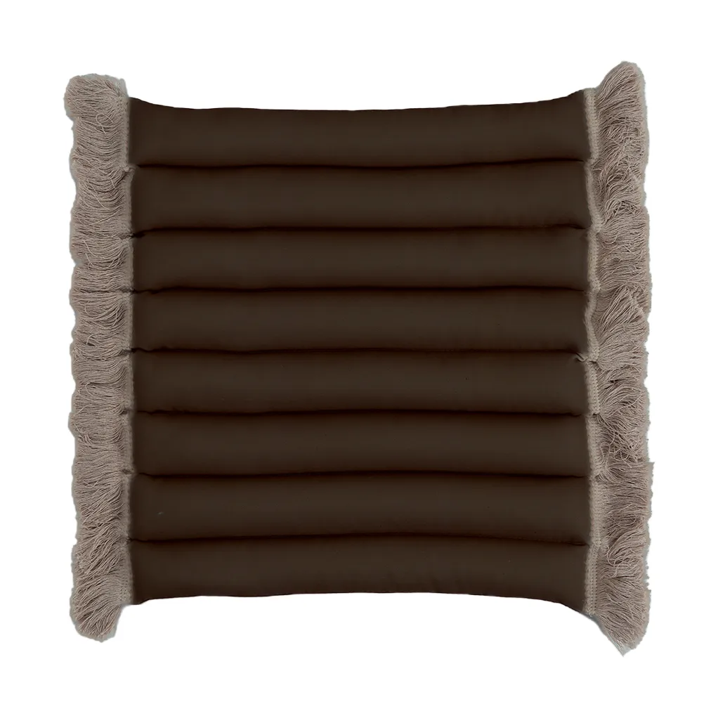 Garden Glory cuscino con frange, Beige, frangia beige, 38x40 cm Garden Glory