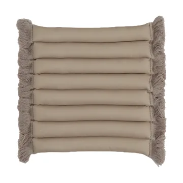 Garden Glory cuscino con frange - Beige, frangia beige, 38x40 cm - Garden Glory