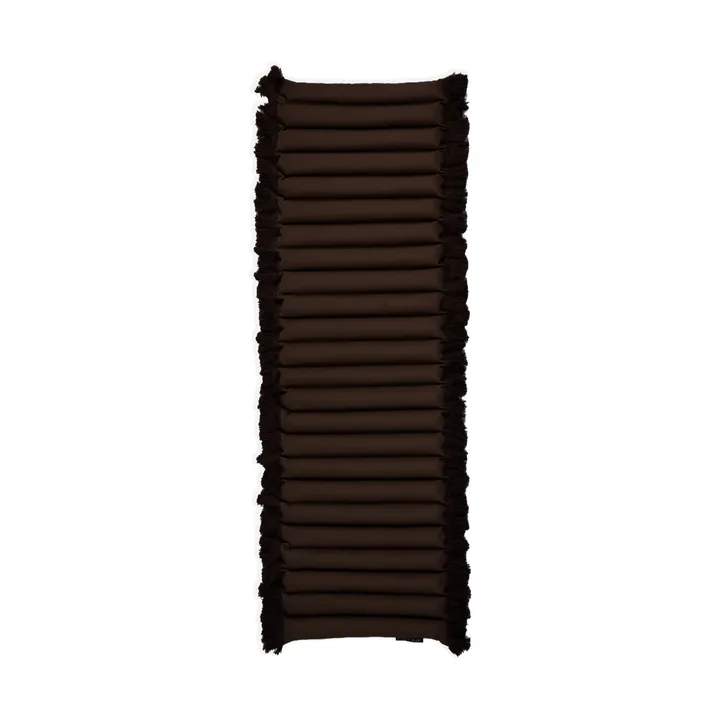Garden Glory cuscino con frange - Marrone, frangia marrone, 38x120 cm - Garden Glory